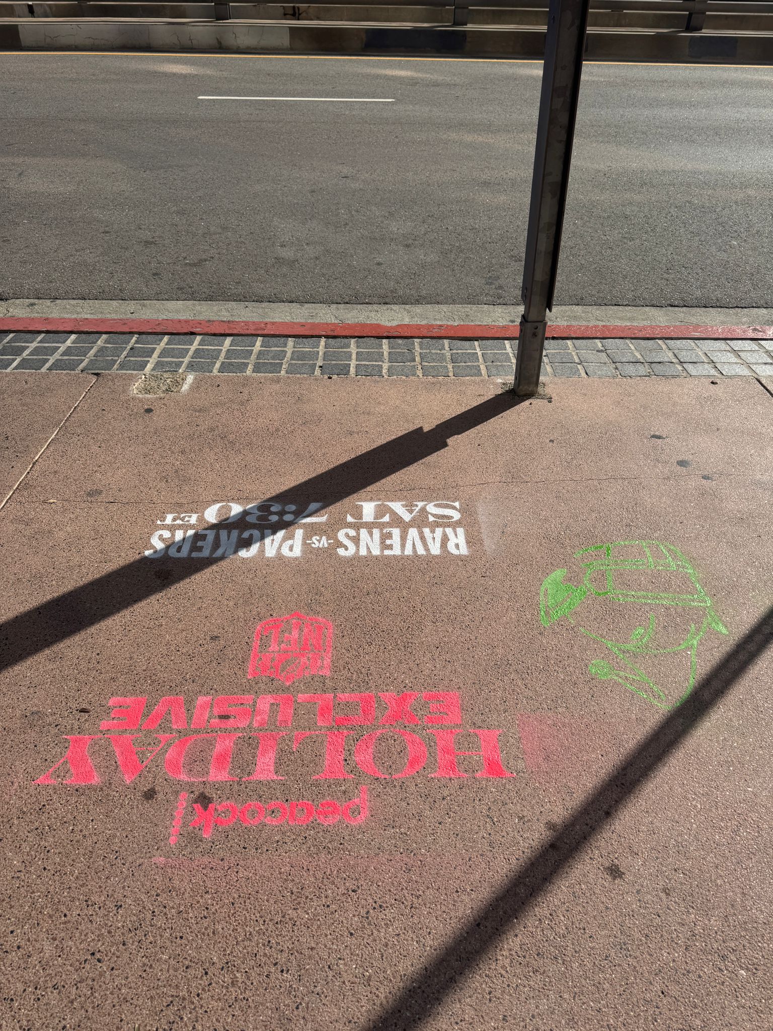 Stencil 2.8 Grand Ave Broad Museum Area